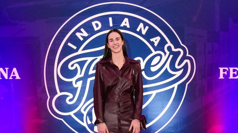 Keitlina Klārka 2024. gada 11. septembrī. Foto: Indiana Fever