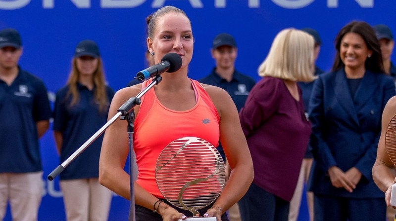 Darja Semeņistaja. Foto: Cristina Hutu / WTA Tiriac Foundation Trophy