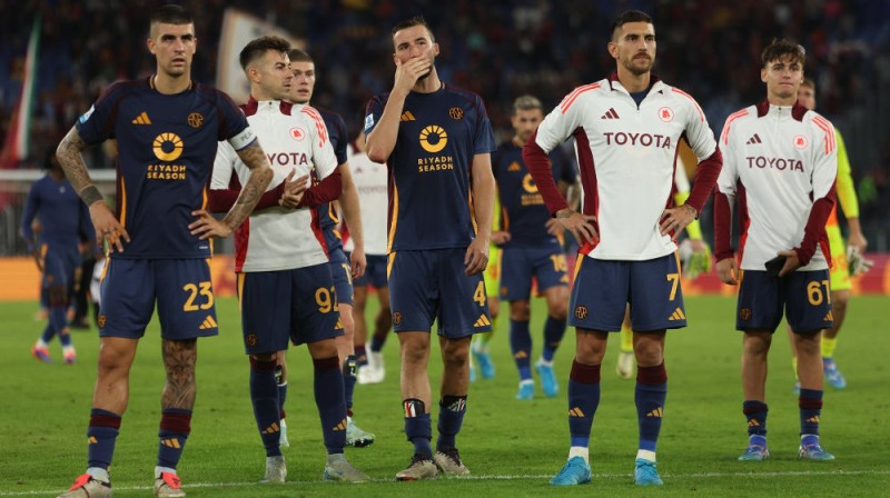 "AS Roma" futbolisti Foto: SIPA/Scanpix