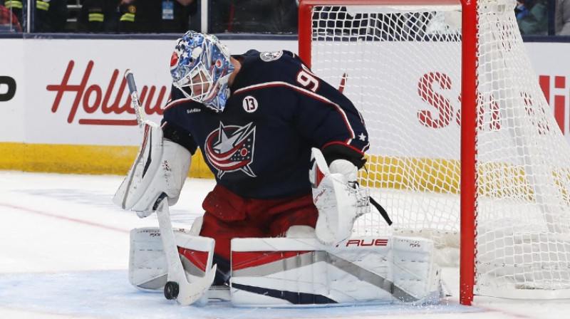 Elvis Merzļikins. Foto: USA TODAY Sports via Reuters Connect/Scanpix