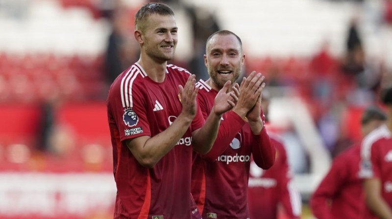 Mančestras "United" futbolisti Foto: ZP/Scanpix