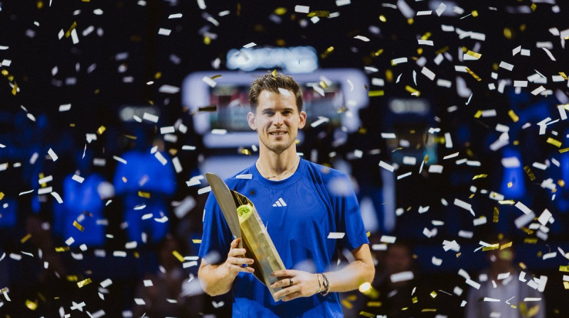 Dominiks Tīms noslēdz karjeru. Foto: Erste Bank Open