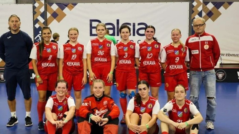 FK "Ķekava", foto: Floorball.lv