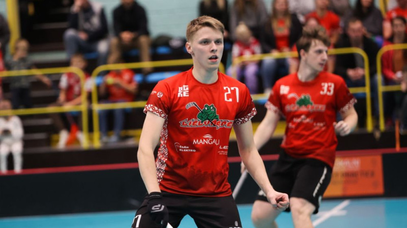 Juris Sandis Jēgers, foto: Floorball.lv