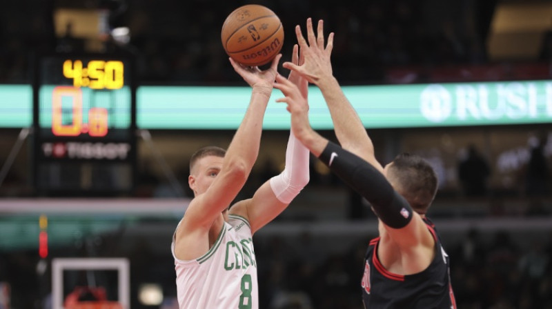 Kristaps Porziņģis. Foto: AP/Scanpix