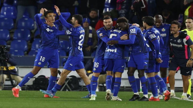 "Getafe" futbolisti. Foto: EPA/Scanpix