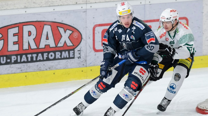 Daniels Mūrnieks. Foto: Vanna Antonello/Hockey Unterland Bacio Della Luna