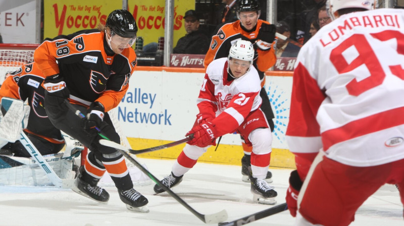 Rodrigo Ābols. Foto: Lehigh Valley Phantoms