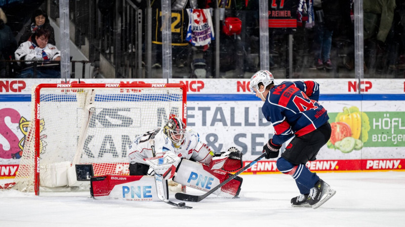 Kristers Gudļevskis darbībā. Foto: Thomas Hahn/Sportfoto Zink/Imago Images/Scanpix