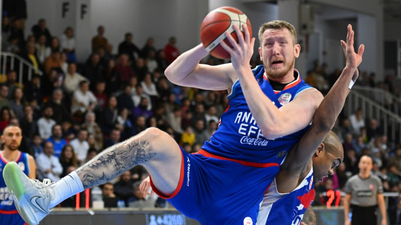 Rolands Šmits. Foto: Anadolu Efes SK