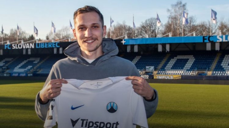 Raimonds Krollis. Foto: fcslovanliberec.cz