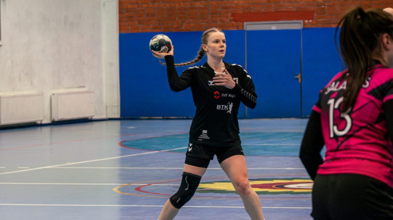 Savo Amina Selina (RSU). Foto: Latvijas Handbola federācija