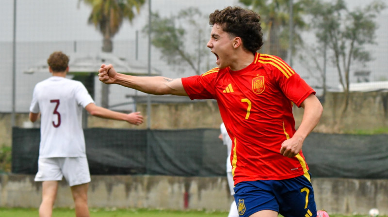 Dani Diass. Foto: Selección Española Masculina de Fútbol