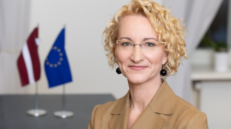 Izglītības un zinātnes ministre Dace Melbārde. Foto: JV
