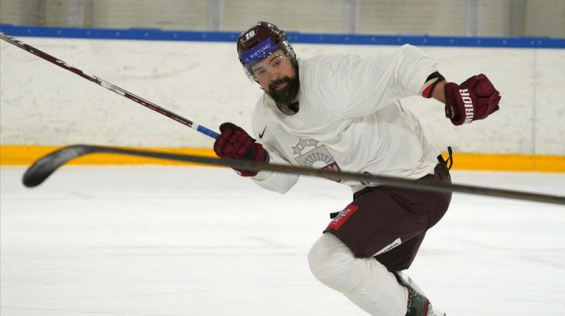 Kaspars Daugaviņš Foto: Latvijas Hokeja federācija