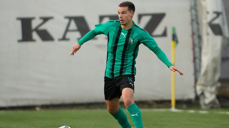 Renārs Varslavāns. Foto: Kristians Putniņš/FK Auda