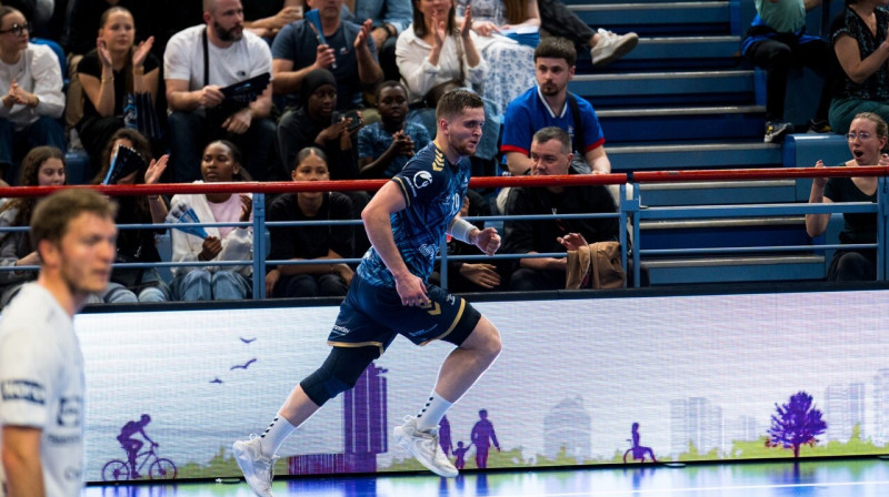 Emīls Kurzemnieks. Foto: westcoo/US Créteil Handball