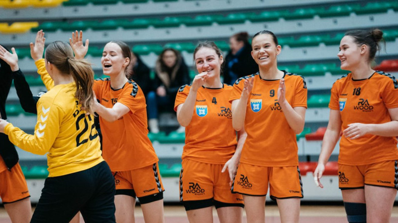 "REIR/Dobele SS". Foto: Latvijas Handbola federācija