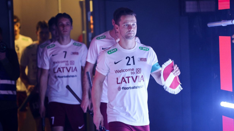 Pasaules spēlēs Ķīnā latviešus cīņā vedīs pieredzējušais kapteinis Artis Raitums. Foto: Ritvars Ralts, LFS