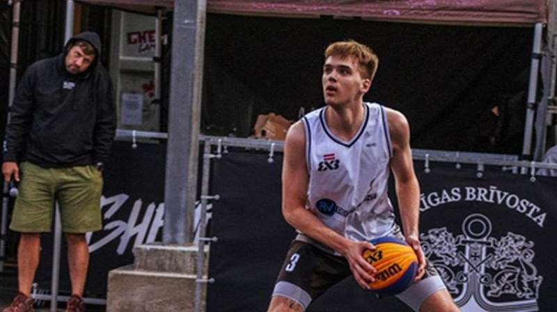 Valters Mazburšs. Foto: FIBA 3x3