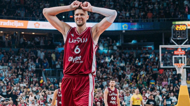 Kristaps Porziņģis Foto: LBS