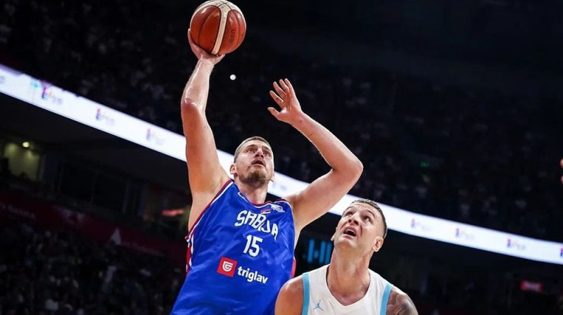 Nikola Jokičs Foto: Košarkaški savez Srbije/Facebook