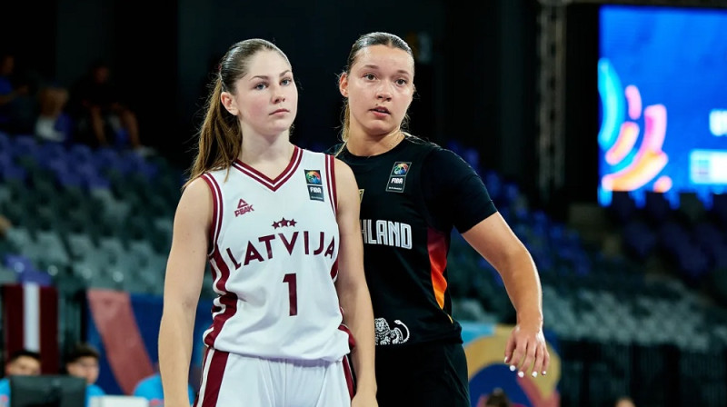 Marta Pētersone 2025. gada 23. augustā. Foto: FIBA