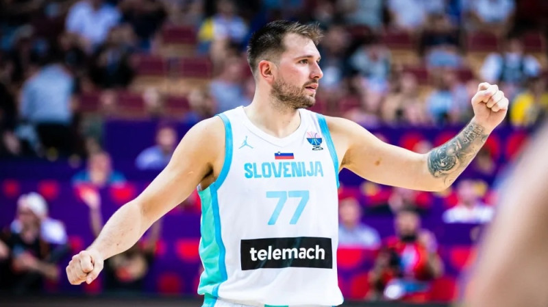 Luka Dončičs. Foto: FIBA