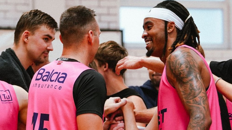 "Rīgas Zeļļu" basketbolisi Foto: Rīgas Zeļļi/Facebook