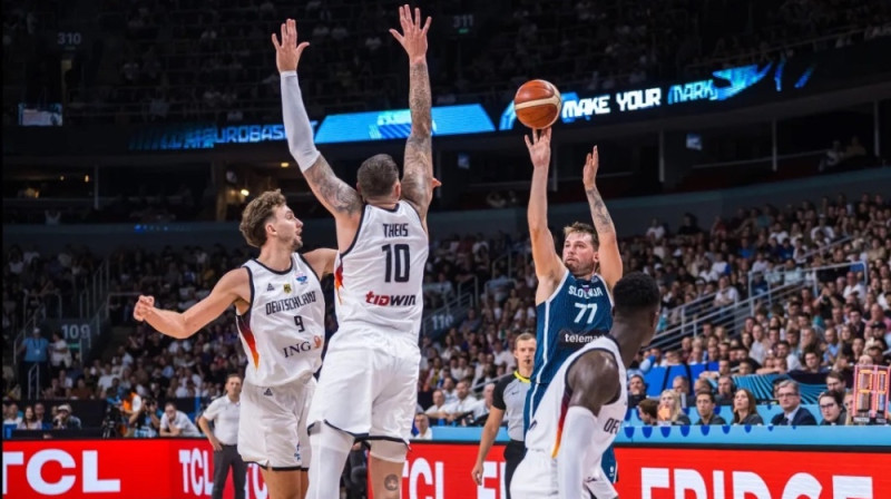 Luka Dončičs. Foto: FIBA