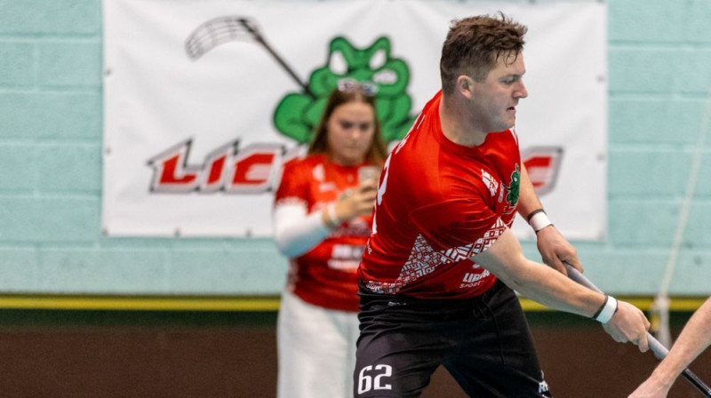 Matīss Pēteris Polis, foto: Floorball.lv