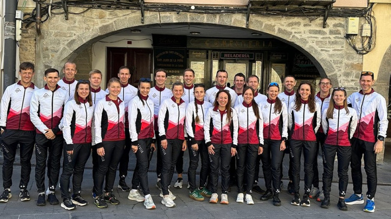 Latvijas izlase. Publicitātes foto.