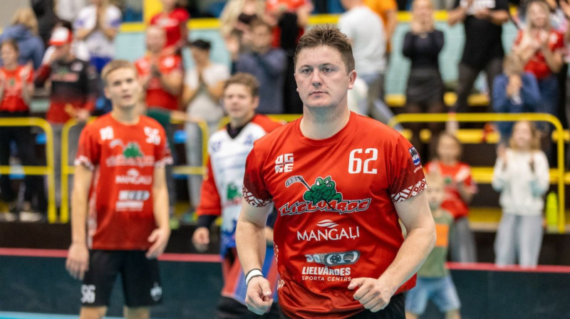 Matīss Pēteris Polis (Lielvārde/Unihoc). Foto: Anita Stukāne, LFS