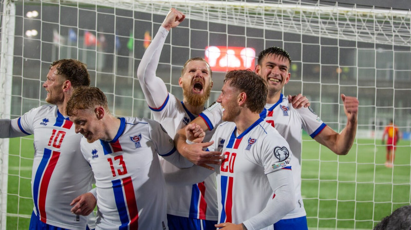 Fēriešu prieks. Foto: Fótbóltssamband Føroya (FSF)