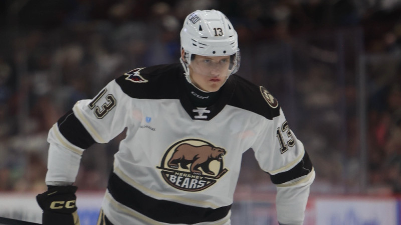 Ēriks Mateiko. Foto: Hershey Bears