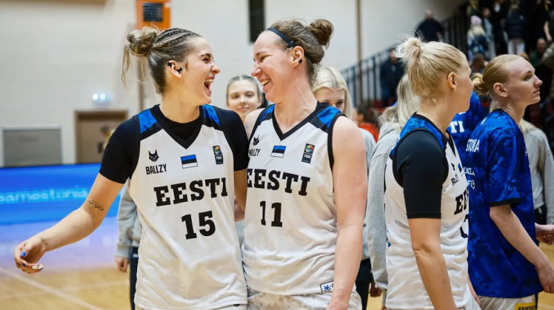 Keandra Korica un Mailisa Poka. Foto: FIBA