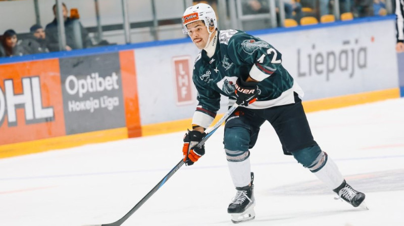 Kevins Strādnieks Foto: Liepājas Hokeja komanda
