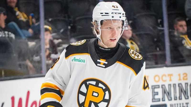 Dans Ločmelis Foto: Providence Bruins