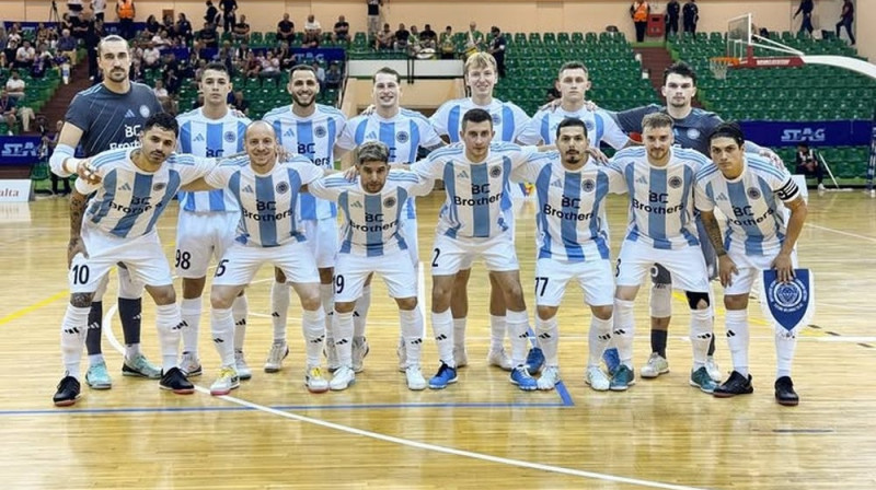 "Riga" telpu futbolisti Foto: Riga Futsal Club/Facebook