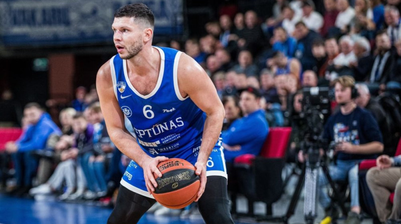 Rihards Lomažs Foto: BC Neptūnas Klaipėda/Facebook