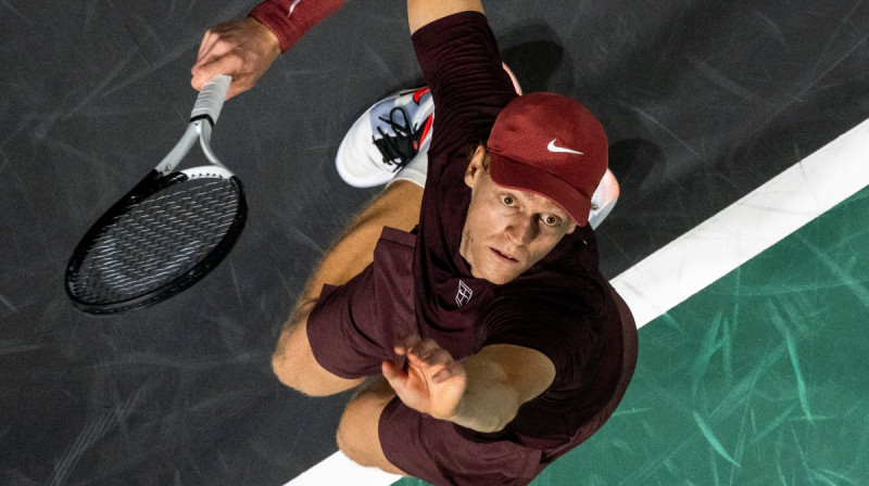 Janniks Sinners. Foto: Rolex Paris Masters