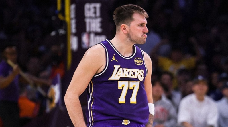 Luka Dončičs. Foto: Los Angeles Lakers