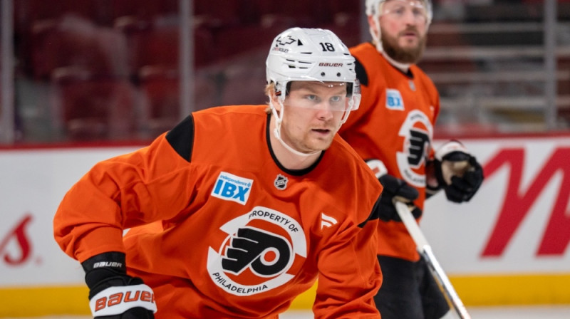 Rodrigo Ābols. Foto: Philadelphia Flyers