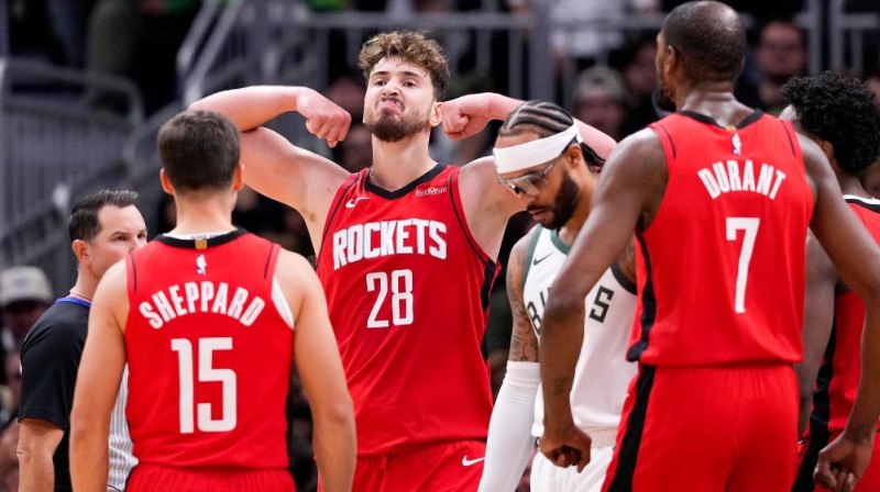 Alperens Šengins. Foto: Houston Rockets