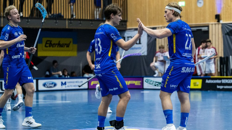 Markuss Dumpis un Gustavs Griezītis, foto: Andi Suter