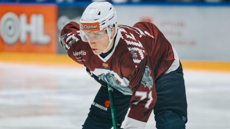 Luka Vodlans Foto: Liepājas Hokeja komanda