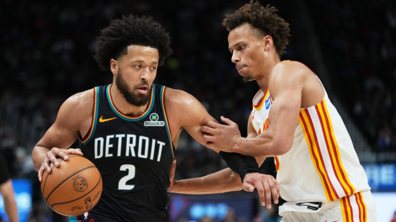 Keids Kaningems un Daisons Denielss. Foto. AP. Scanpix