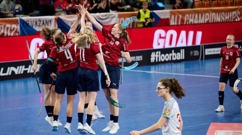 Čehijas izlase pašlaik turnīrā bijusi nepārspējama, foto: Barbora Reichova