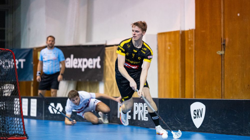 Juris Sandis Jēgers, foto: Lukáš Sedlák, SKV Florbal