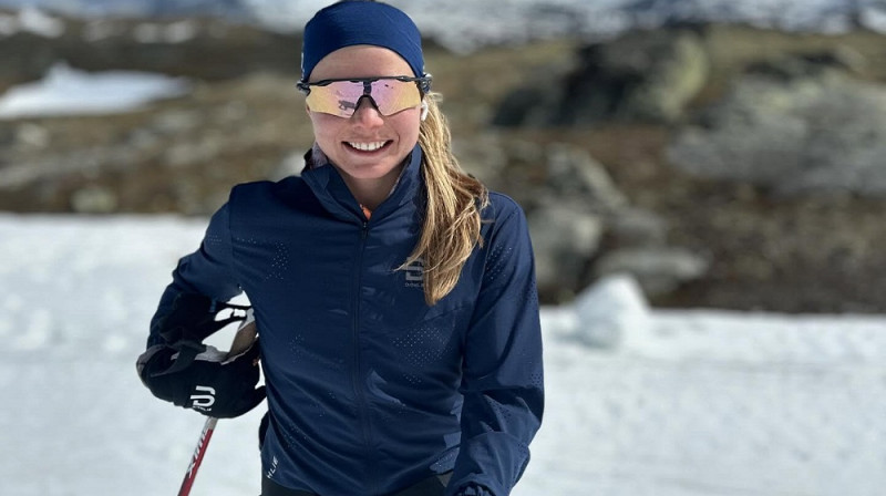 Patrīcija Eiduka. Foto no slēpotājas arhīva.